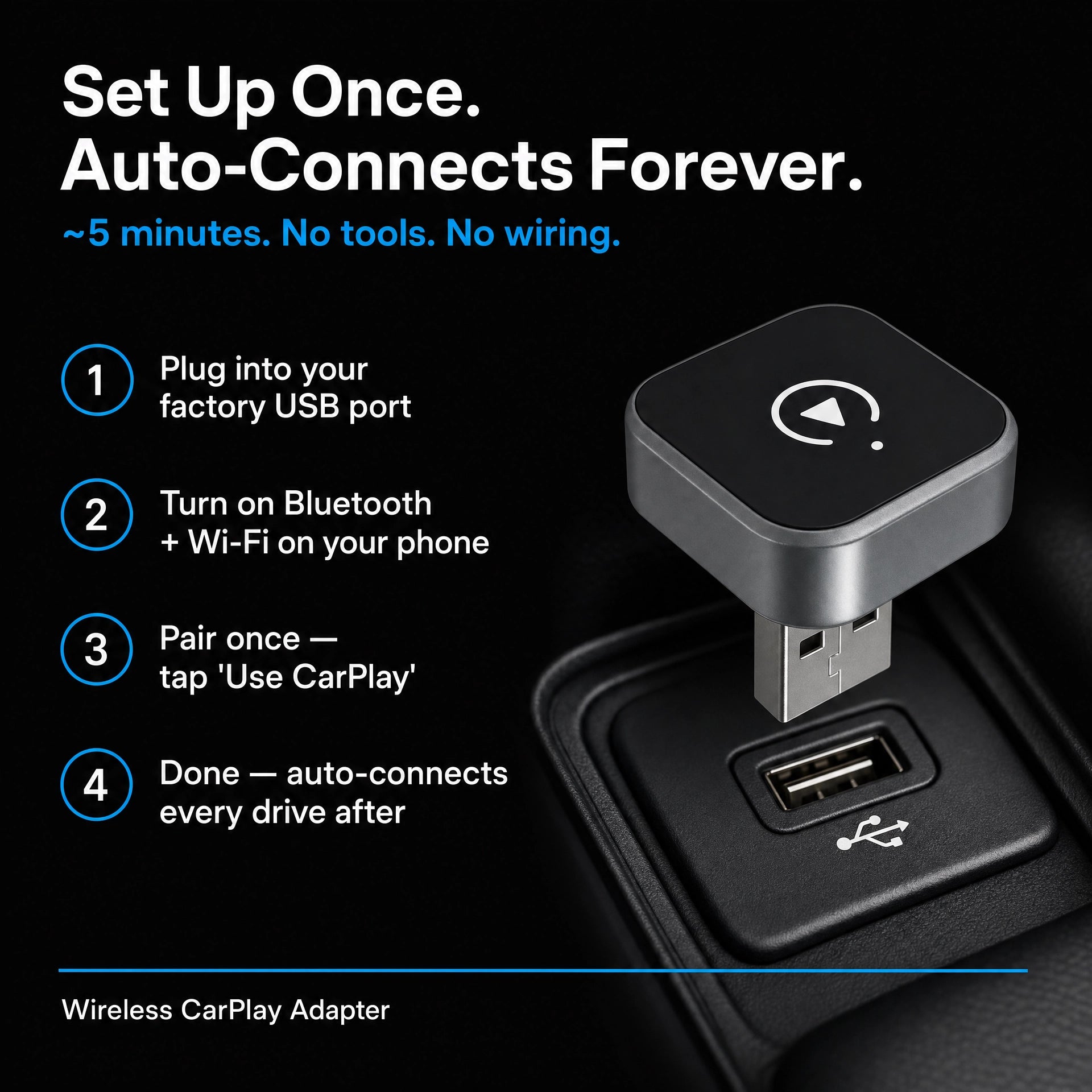 Autozone Carplay Wireless Adapter (2026)