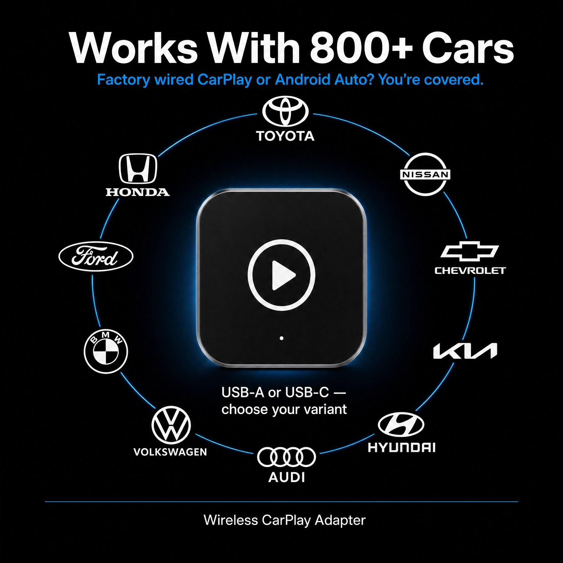 Autozone Carplay Wireless Adapter (2026)